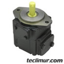 Bomba hidráulica Denison serie T6 de cuerpo simple y giro a izquierdas. Referencia Denison  T6CM-X17-2L03-C1