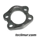 Brida de acoplamiento para conexión manguera de presión P1 en bomba hidráulica de compactador Faun . Compatible con referencia original FAUN 5241143*.