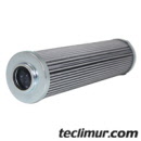 Cartucho de filtro de alta presión 51x205 mm. para compactadores Faun Variopress / Powerpress.Compatible con referencia original FAUN HA504601*.