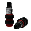 Válvula de drenaje M26x1.5 para ambos lados del depósito hidráulico en compactadores Faun Variopress. Compatible con referencia original FAUN 5240352*.