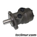 Motor hidráulico TMR50 con retén reforzado para alta presión de cilindrada 50 c.c. y eje de chaveta. Compatible con modelos de motor hidráulico Sauer-Danfoss OMR 50* / OMR50* 