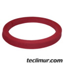 Junta anular interior para conducto de aspriración sombrero de copa en barredoras Johnston VT y VS. Compatible con referencia original Johnston 93404-1* 