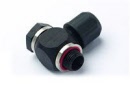 Conector unión en ángulo para cilíndro neumático barredora Faun Viajet 5 - AK451.Compatible con referencia original FAUN / SCHMIDT 1633159* 