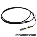 Cable acelerador completo para barredora Ravo 5002. Compatible con referencia original Ravo 5010100*