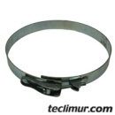 Abrazadera 200-230 mm. para tubo de aspiración de barredoras Johnston Compact C25 / C40 / C60 / CN200 / 2000. Compatible con referencia original Johnston 504-50* 