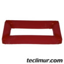 Junta de sellado para entrada inferior de agua en la tolva de barredoras Johnston Compact C25 / C40 / C60 / CN200 / 2000. Compatible con referencia original Johnston 747207/1* 