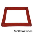 Junta de sellado para entrada superior de la tolva de barredoras Johnston Compact C25 / C40 / C60 / CN200 / 2000. Compatible con referencia original Johnston 70327/1* 