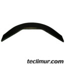 Patin boomerang trasero para deslizamiento de la boca de aspiración en barredoras Schmidt Swingo. Compatible con referencia original Schmïdt 15090019* 