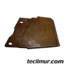 Faldon lateral izquierdo boca aspiracion barredora Bucher Citycat 2020. Compatible con referencia original Bucher-Ros Roca 15052741-1* / 150527411*