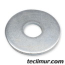 Arandela A8,4 para fijacion de los rascadores de la placa eyectora en compactadores Haller X2.Compatible con referencias originales de Haller 370252* / 370.252* / 370 252* 
