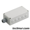 Caja de distribucion electrica derecha para el techo de la seccion de cola en compactadores Haller X2. Compatible con referencias originales de Haller 323716* / 323.716* / 323 716* 