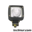 Lampara de trabajo para la seccion trasera de compactadores Haller X2. Compatible con referencias originales de Haller 350235* / 350.235* / 350 235* 